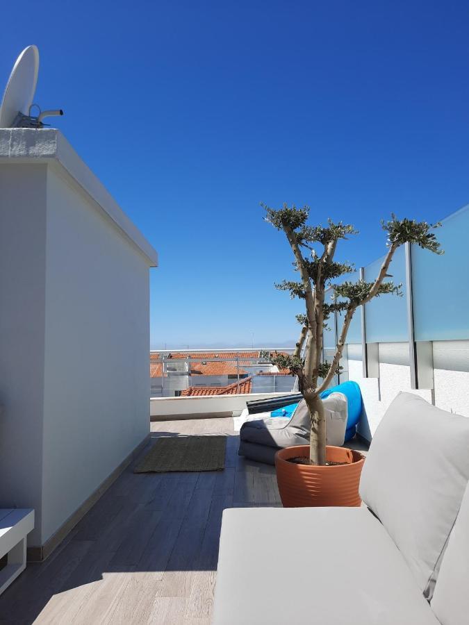 Sitius 5B - New Seaview Apartment With Rooftop Terrace In Historical Centre Sitio Da 纳扎雷 外观 照片
